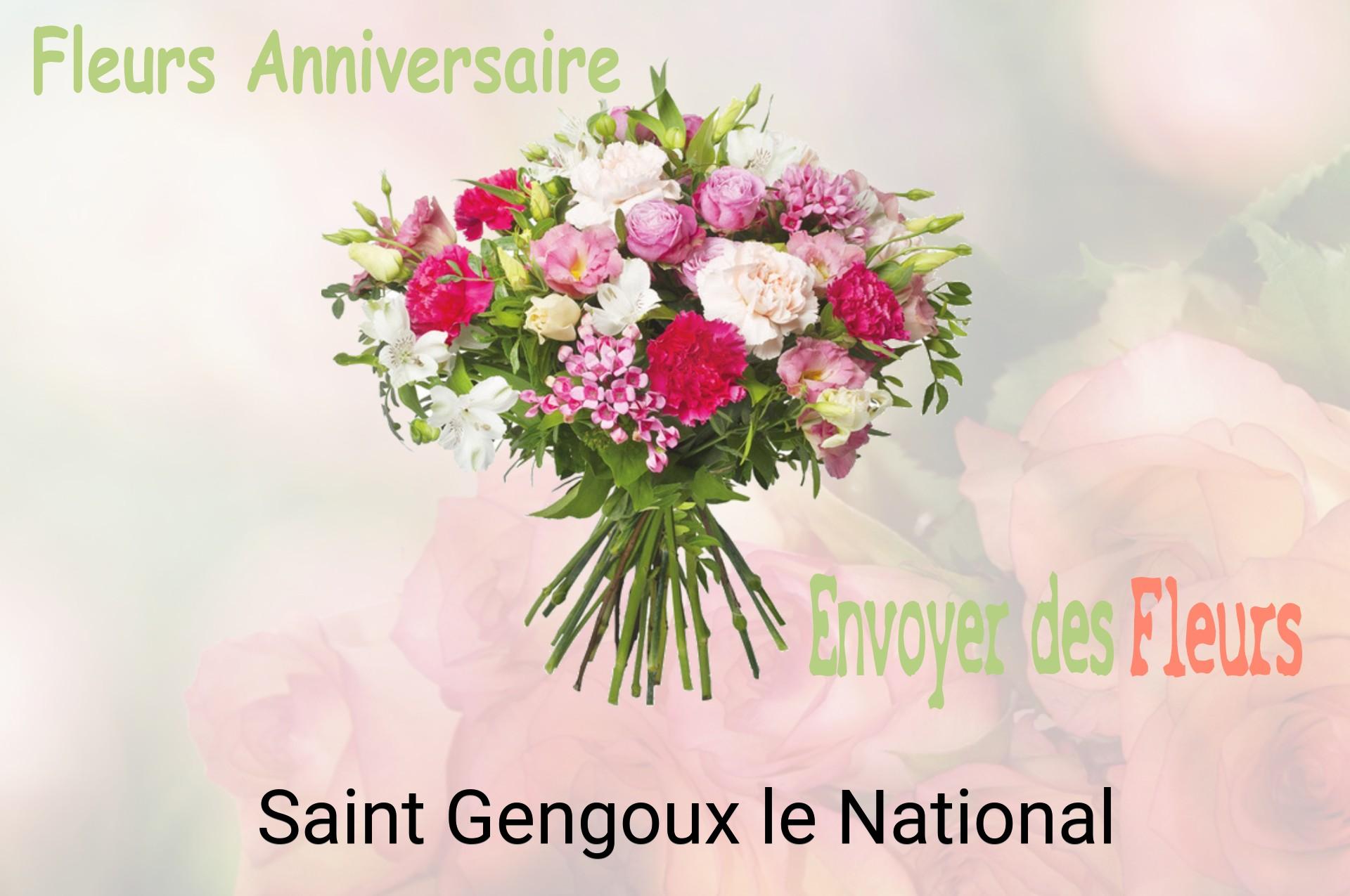 Bouquet de fleurs d’anniversaire livré à Saint-Gengoux-le-National